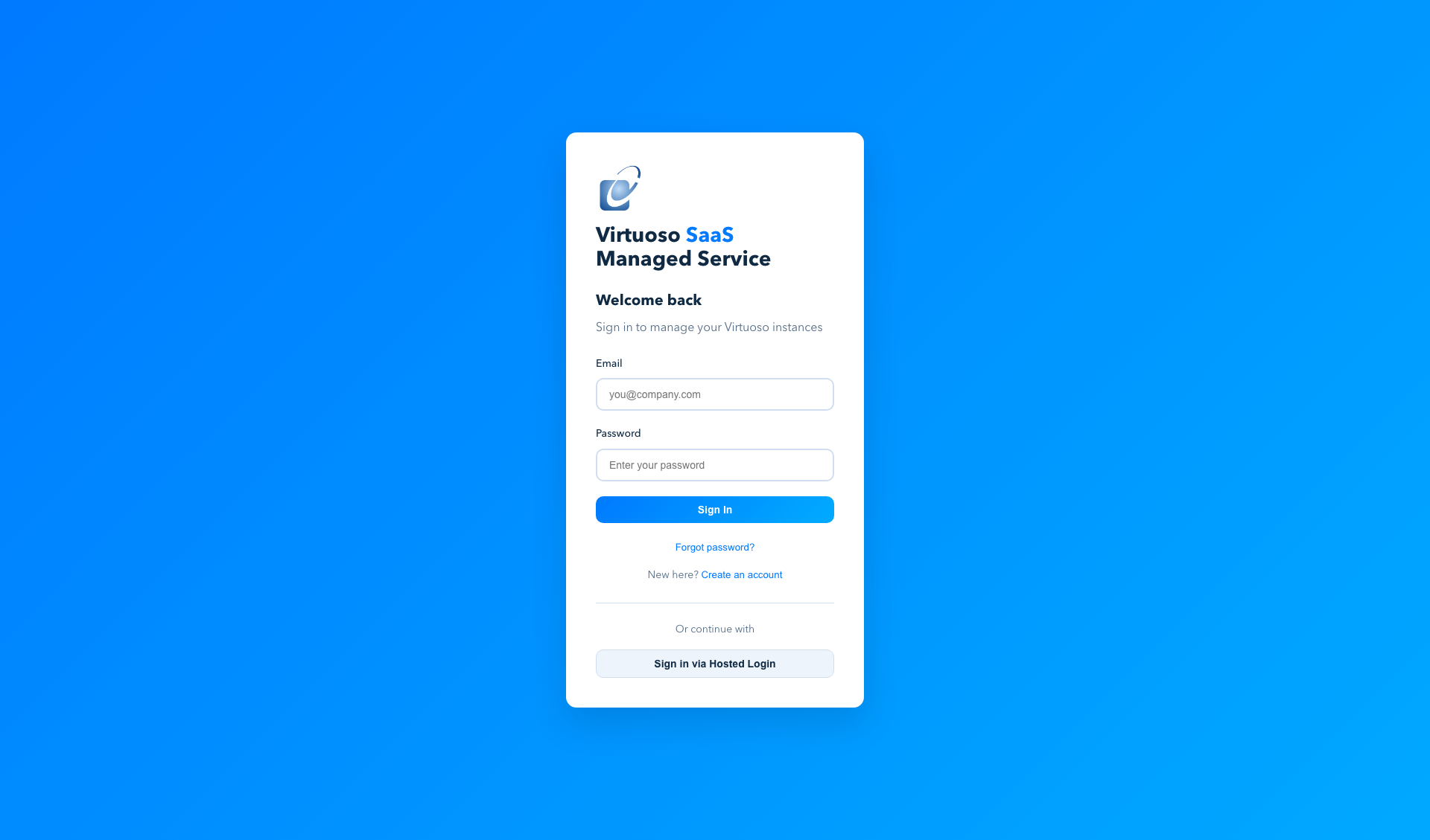Screenshot from the guide: Set Up Your Buyer Portal Account: sign in (live capture)